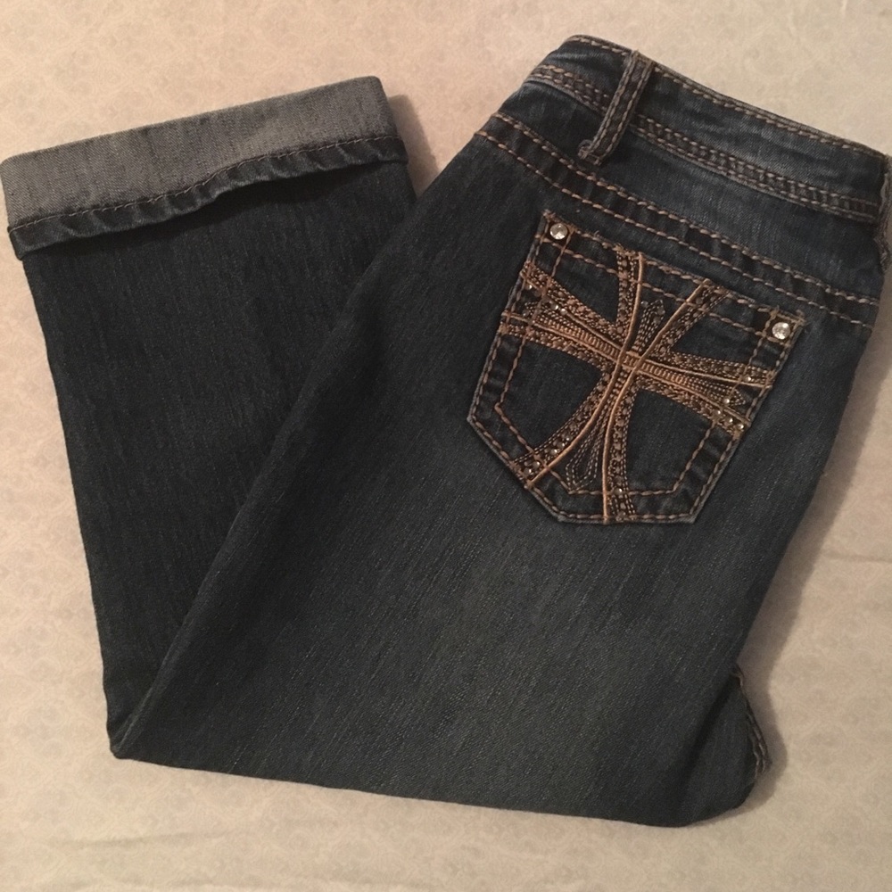 Earl jean capris size 8